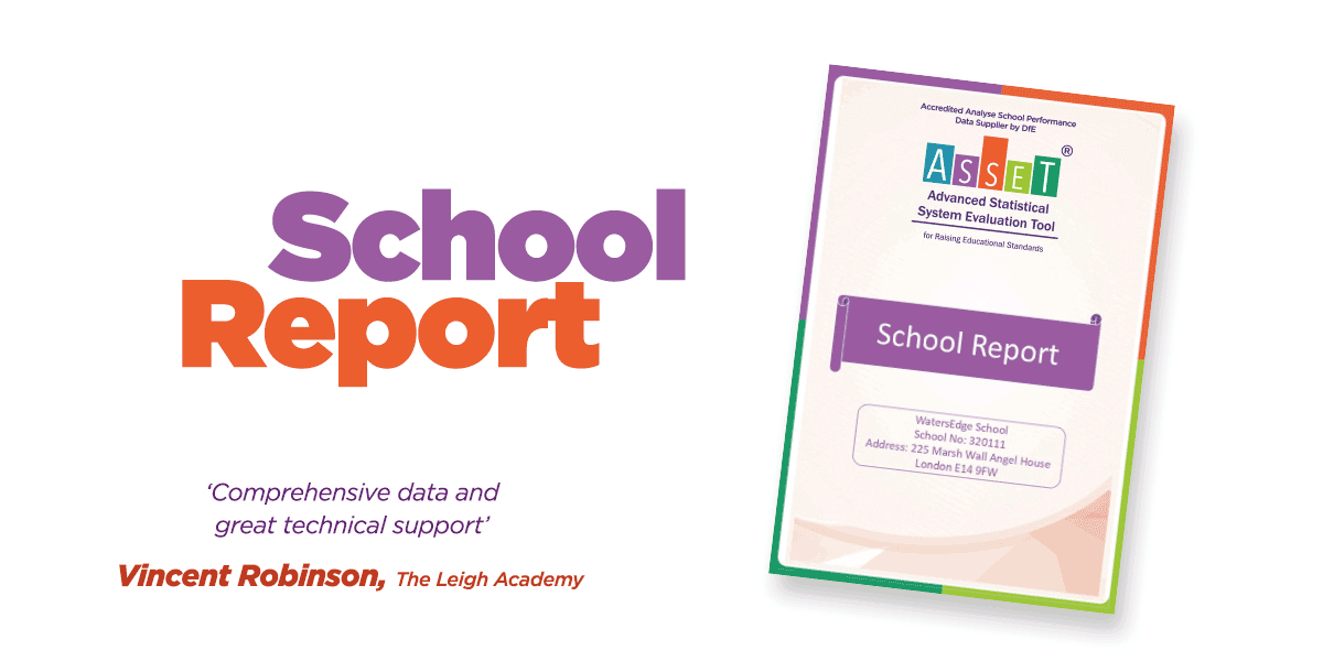 School-report-on-white